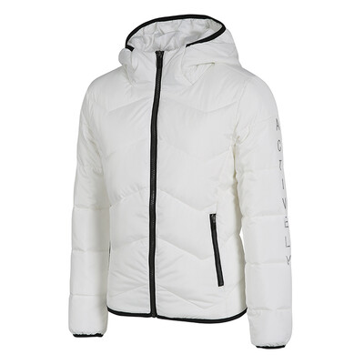 

PEAK Womens Winter New Warm Thick Cotton Coat Comfortable Sports Jacket DF584032 Pearl White M Code