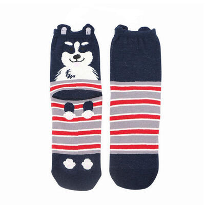 

Fashion Women Lovely Cute Dog Socks Animal Cartoon Cotton Socks 5 Colors 1 Pair