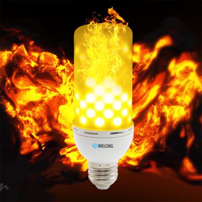 

BRELONG LED Flame Light Bulb Emulation Flaming Decorative Lamp - E27