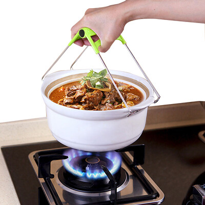 

Jingdong Supermarket OUR OAK multi-purpose stainless steel anti-hot folder to mention the folder to mention the bowl to take the bowl folder to take the folder folder bowl machine folder C055