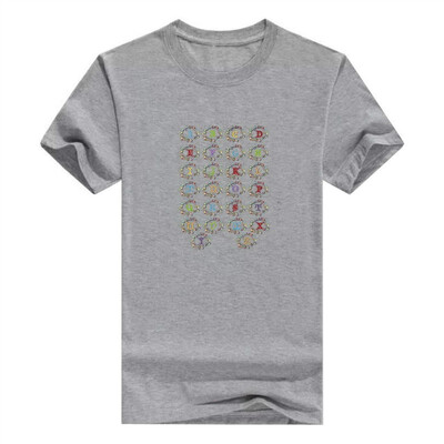 

Alphabet Christmas Lights Christmas Gildan - Pullover Mens T-Shirt Funny Fashions