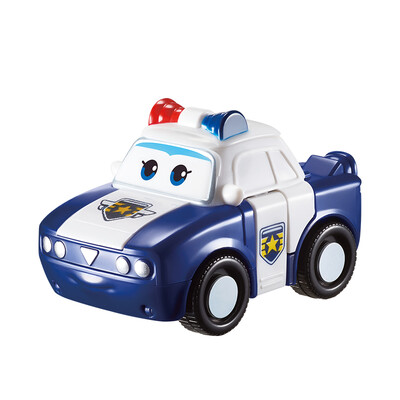 

Auldey 730033 Police Car Robot Transformer Toy BlueWhite