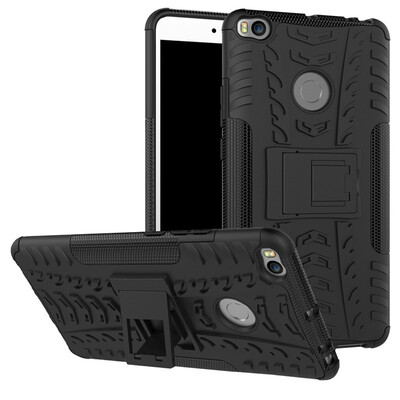

Fivice Xiaomi MAX 2 Case TPU anti-fall tire pattern back clip bracket phone case