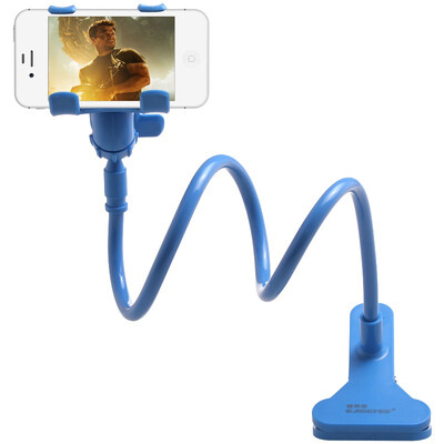 

Love Yi Si multi-function mobile phone stent lazy stent car bracket bedside stand Samsung Apple Huawei HTC&other 63-inch blue