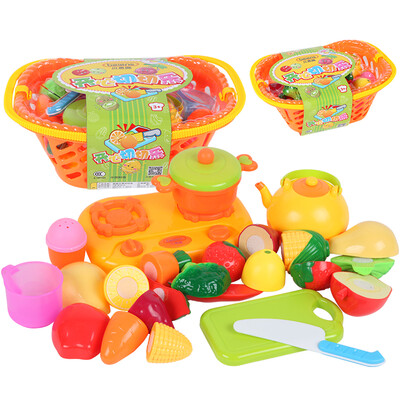 

Bee Shi (beiens) детские развивающие игрушки фрукты и овощи вырезать музыкальные модели домашние игрушки 17 B81O2-03