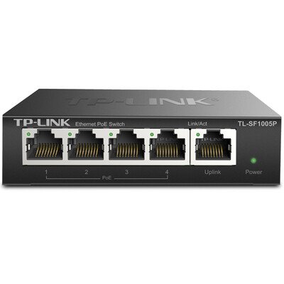 

TP-LINK SF1008P 8-port Fast Ethernet port PoE switch