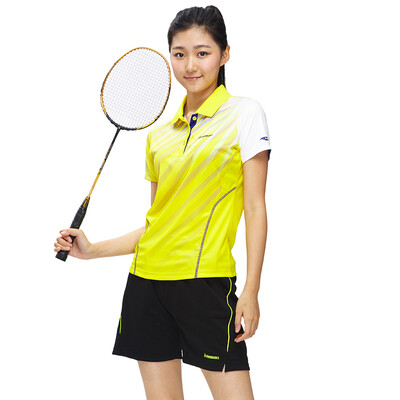 

Kawasaki KAWASAKI badminton clothing printing T-shirt sweat quick-drying easy to wash ST-16276 yellow S