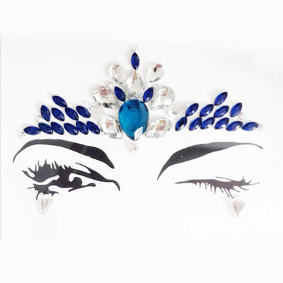

US Gypsy Glitter Mermaid Face Gems Jewels Party Body Art Tattoo Sticker Dress