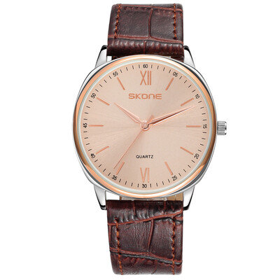 

SKONE Casual Ultra-thin Men Watches Elegant Simple Quartz Watch 5ATM Water-resistant Male Wristwatch Relogio Musculino Fashion Wat