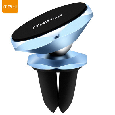 

MEIYI C6 Universal Metal Magnetic Phone Holder Car Air Vent Mount Holder Stand For iPhone 7 6 6s Plus Samsung Car Holder Stand