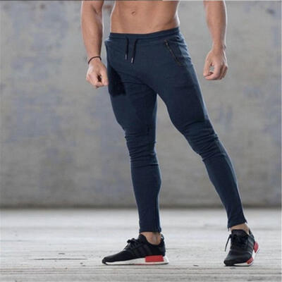 

Mens Sport Pants Long Trousers Tracksuit Fitness Workout Joggers Gym Sweatpants