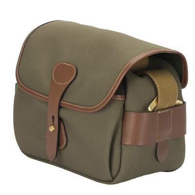 

Billingham S2 Unisex Shoulder Bag One Camera BlackBrown Leather Canvas