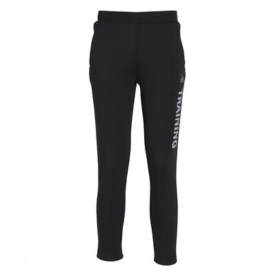 

PEAK mens autumn&winter new knit wool trousers comfortable casual warm sports pants DF384021 black X2L code