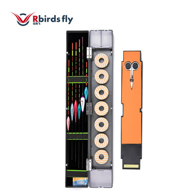 

R birdsfly floating float set buoy squid float eye-catching bold tail multi-function float float fishing float box luminous bleaching Balsam fishing gear fishing supplies RBF020
