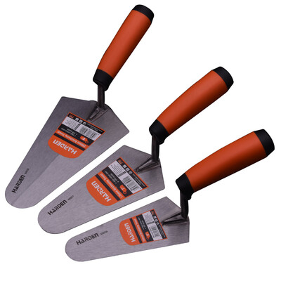 

Handen Harden brick trowel ash spoon trowel light knife construction putty putty knife hooking knife masonry tools scraping round head 7 inch 620237