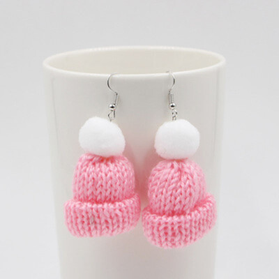 

Cute Cap Drop Earrings for Girl Christmas Gift Dangle Earrings