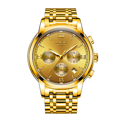 

Fashion Luxury Stainless Steel Men Watches 3ATM Water-resistant Quartz Watch Luminous Sport Man Wristwatch Male Relogio Musculino