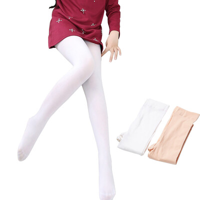 

Чехия литров обновленная версия Баллет Герлс носки танец носки детские танцы практика носки колготки бархат чулки белый XL код