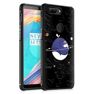 

Goowiiz Fashion Phone Case For OnePlus 6 Luxury 3D Cute Cartoon Slim Full Soft Silicone Prevent falling