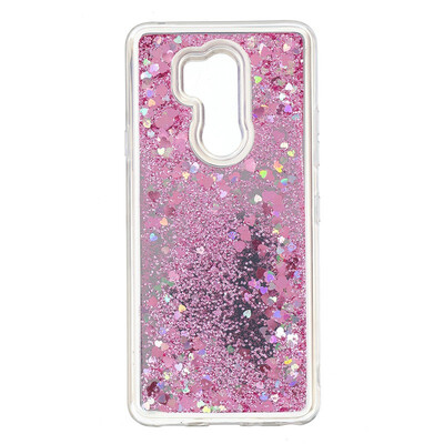 

Fecoprior Back Cover For LG G7 ThinQ G710 Case Mirror Glitter Liquid Quicksand Shining Dynamic Fundas Coque Celulars Capa