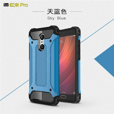 

Fivice Xiaomi Redmi Pro case Luxury Silicone Diamond Armor PC Hard Shell Phone Case