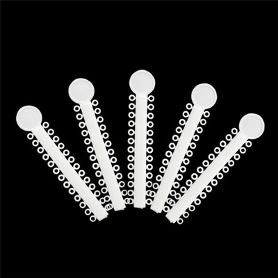 

40 Pcs High Elasticity Dental Ligature Ties Elastic Rubber Braces Dental Stickers for Teeth Orthodontic Treatment