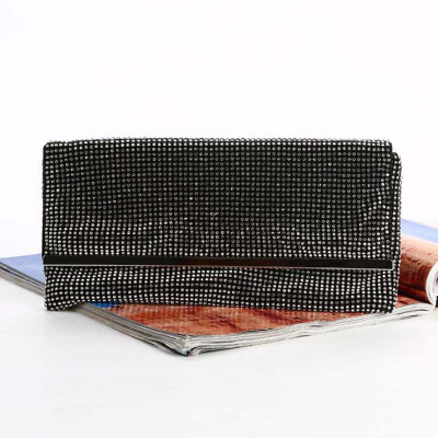 

Womens Diamond Evening Bag with Chain