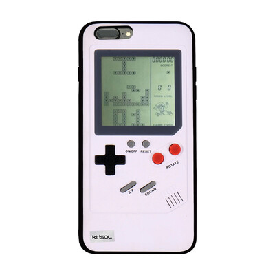 

Ninetendo Gameboy Tetris Retro Game Console Phone Case For iPhone X 6 6S 7 8 Plus Soft Protection Cover