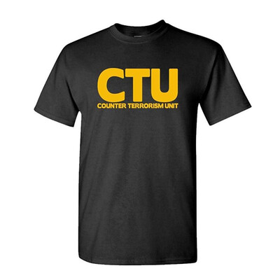 

CTU - Counter Terrorism Unit Homeland Duty - Mens Cotton T-Shirt