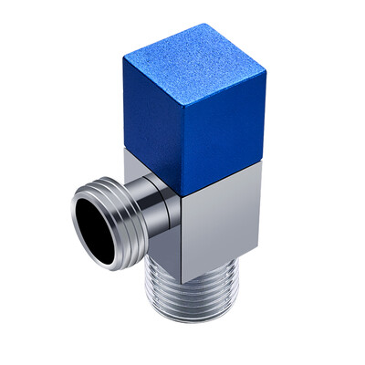 

MG MEJUE Z-017092 full copper thickened triangle valve eight-word valve 4 points into&out of the water stop valve single cold