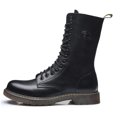 

Novel Teez Casual mens boots high to help Martin boots mens British wind boots lace tooling mens shoes