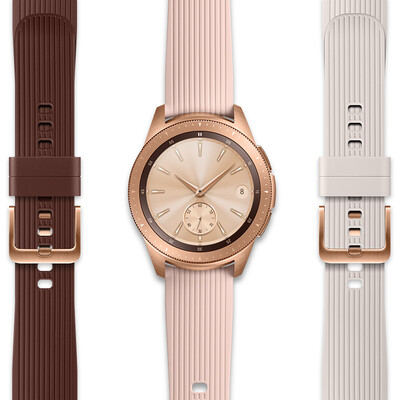 

SAMSUNG Galaxy Watch Original Strap 42mm Dial Special S4 Watch Strap Universal 20mm Width Interface Strap Replaceable Pink