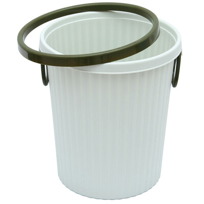 

Tango (TANGO) with pressure circle trash / garbage basket / cleaning bucket medium light green