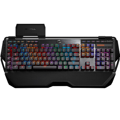 

Chi Chi (G.SKILL) KM780 RGB Symphony Aluminum Flagship 122 key mechanical keyboard cherry red axle black
