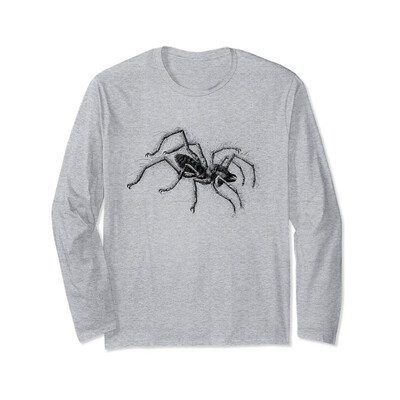 

Crawly Spider Print Long Sleeve Shirt