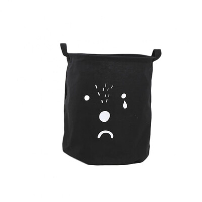 

3540cm Folading Laundry Bag Cotton Cartoon Pattern Storage Bags Linens Toy Storage Clothes Washing Basket