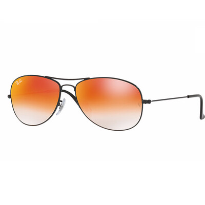 

Ray-Ban Ray-Ban солнцезащитные очки мужчин и женщин высокой уличной моды серии черный кадр очки линзы оранжевый градиентных отражающими солнцезащитные очки RB3362 002 / 4W 59мм