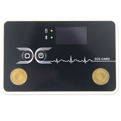 

Yicheng rapid ECG detector card-type ECG E100 portable Bluetooth data transmission