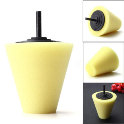 

Burnishing Foam Sponge Polishing Cone Shaped Buffing Pads For Car Wheel Hub Tool