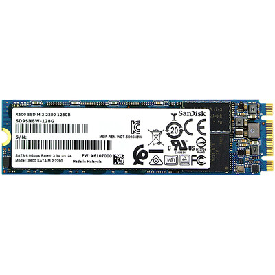 

SanDisk X600 Series 128GB M2 2280 Solid State Drive