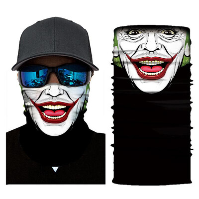 

Cool Robot Skeleton Halloween Mask Scarf Joker Headband Balaclavas for Cycling Fishing Ski Motorcycle