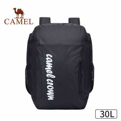 

Camel CAMEL outdoor men&women backpack travel hiking hiking sports backpack 8W3AXZ005 black 30L