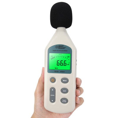 

Xima AR824 noise meter high precision decibel meter noise tester industrial noise detector