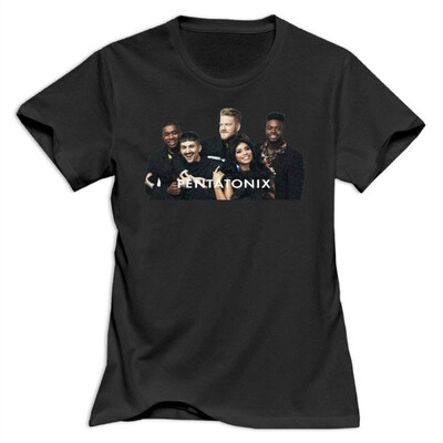 

Womens Pentatonix Fashion Short Sleeve T Shirt Girl Funny Tees