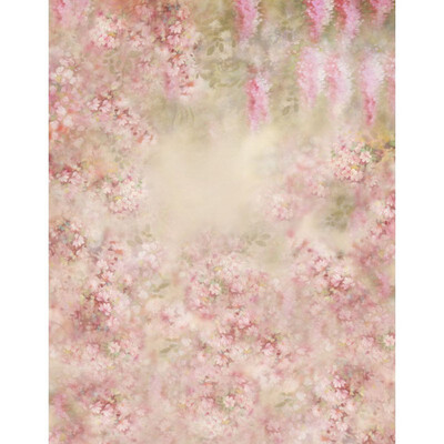 

Pink Flower Sea Photo Backdrop 57FT Vinyl Fabric Cloth Digital Printing Photo Background for Birthday s-2353