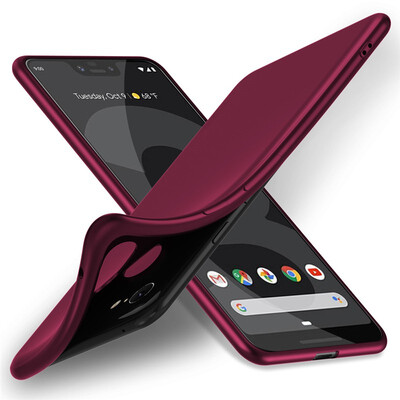 

X-Level Phone Case For Google Pixel 3Pixel 3XL Luxury Matte Slim Silicone Shockproof TPU Case Prevent falling