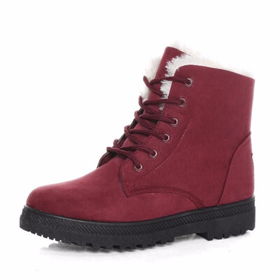 

Comfortable&Warm Ladies Snow Boots Winter Fashion Short Martin Boots Botas Feminina Stiefel Damen Sapatos Femininos Botas