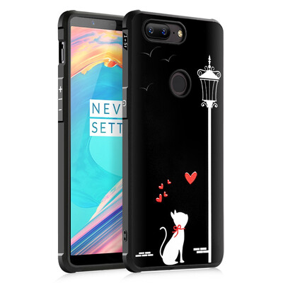 

Goowiiz Fashion Phone Case For OnePlus 6 Luxury 3D Cute Cartoon Slim Full Soft Silicone Prevent falling