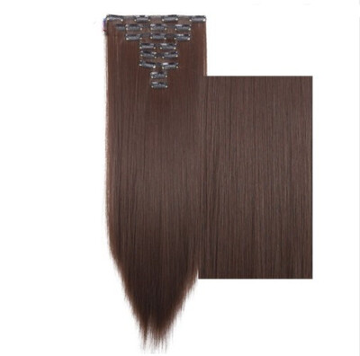 

Amazing Star Brazilian Straight Hair Clip in Human Hair Extensions Virgin Hair Clip in 9PcsSet Can Be Dyed&Bleach