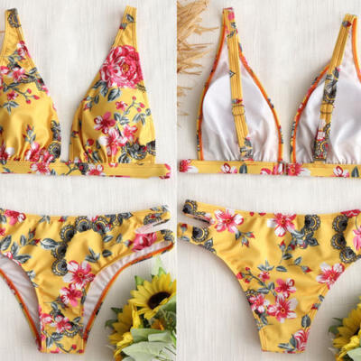 

Women One Piece Monokini Suit Swimwear Bathing Beach Bikini Up Padded Beachwear